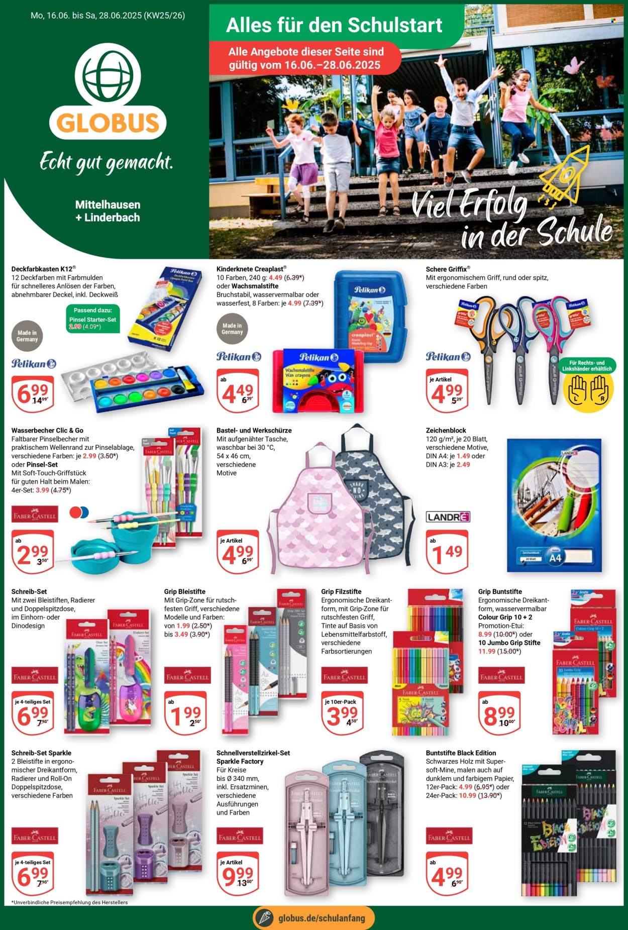 Globus Prospekte  - 16.06.2025 - 28.06.2025. Seite 1