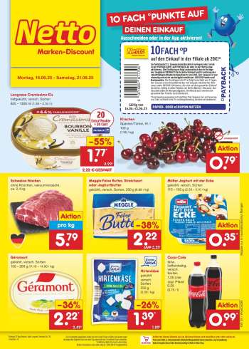 Prospekte Netto Marken-Discount - 16.06.2025 - 21.06.2025.