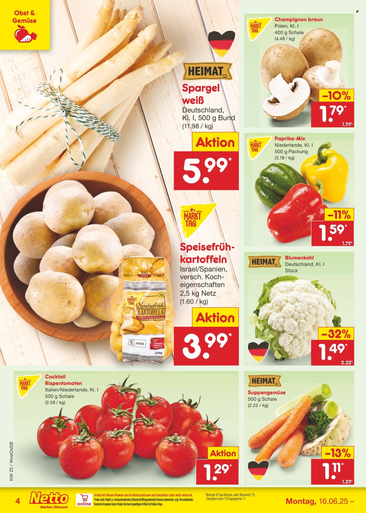 Netto Marken-Discount Prospekte  - 16.06.2025 - 21.06.2025. Seite 4