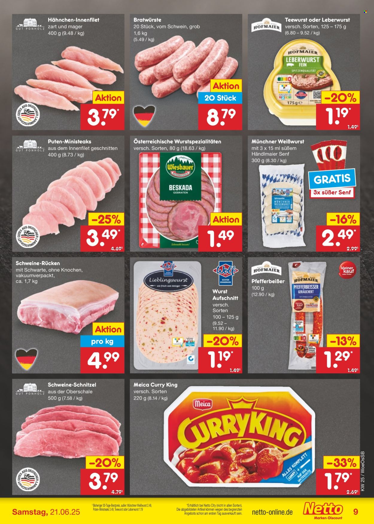Netto Marken-Discount Prospekte  - 16.06.2025 - 21.06.2025. Seite 9