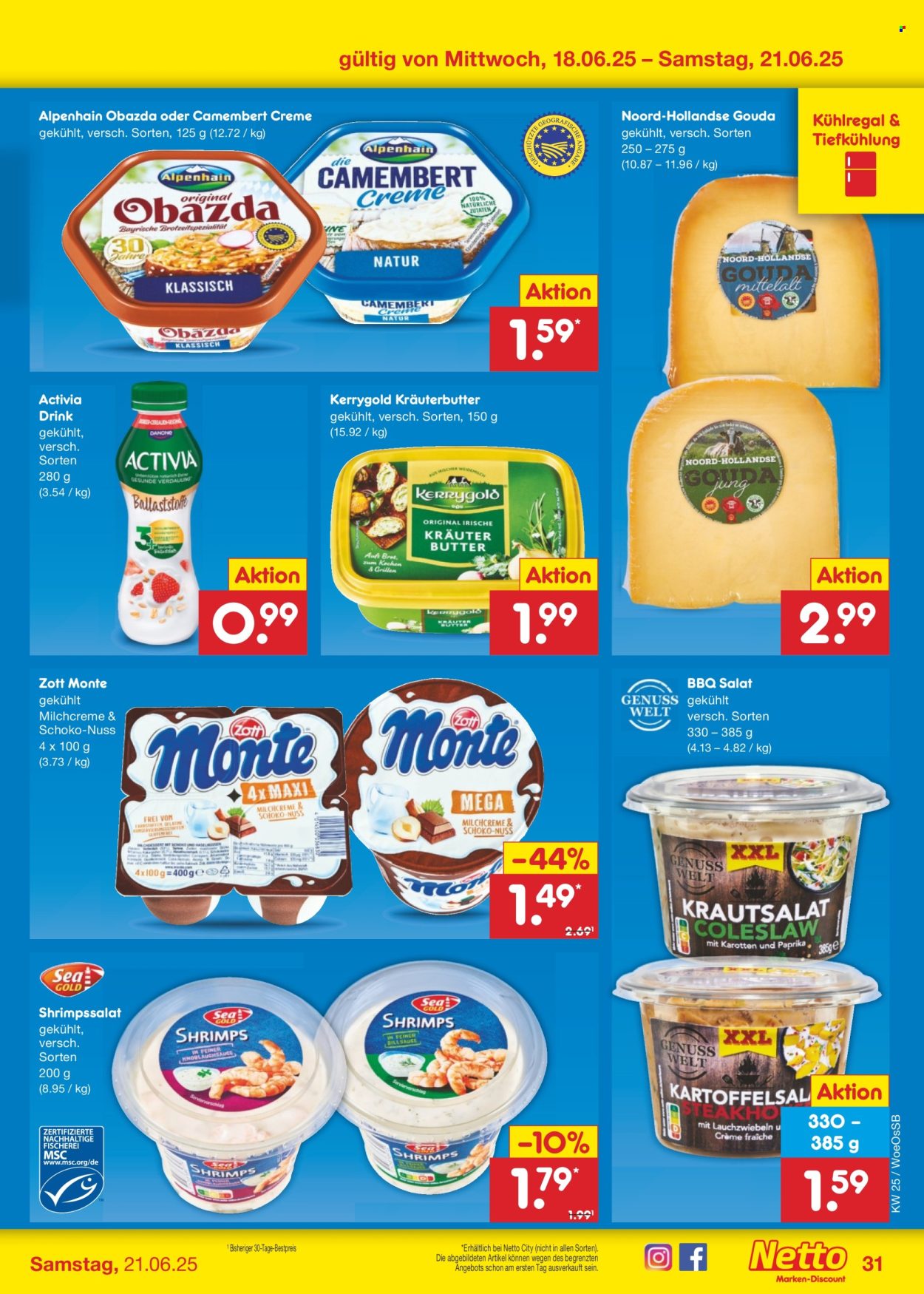 Netto Marken-Discount Prospekte  - 16.06.2025 - 21.06.2025. Seite 43