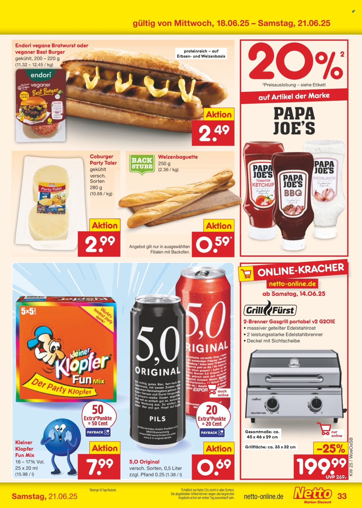 Netto Marken-Discount Prospekte  - 16.06.2025 - 21.06.2025. Seite 47