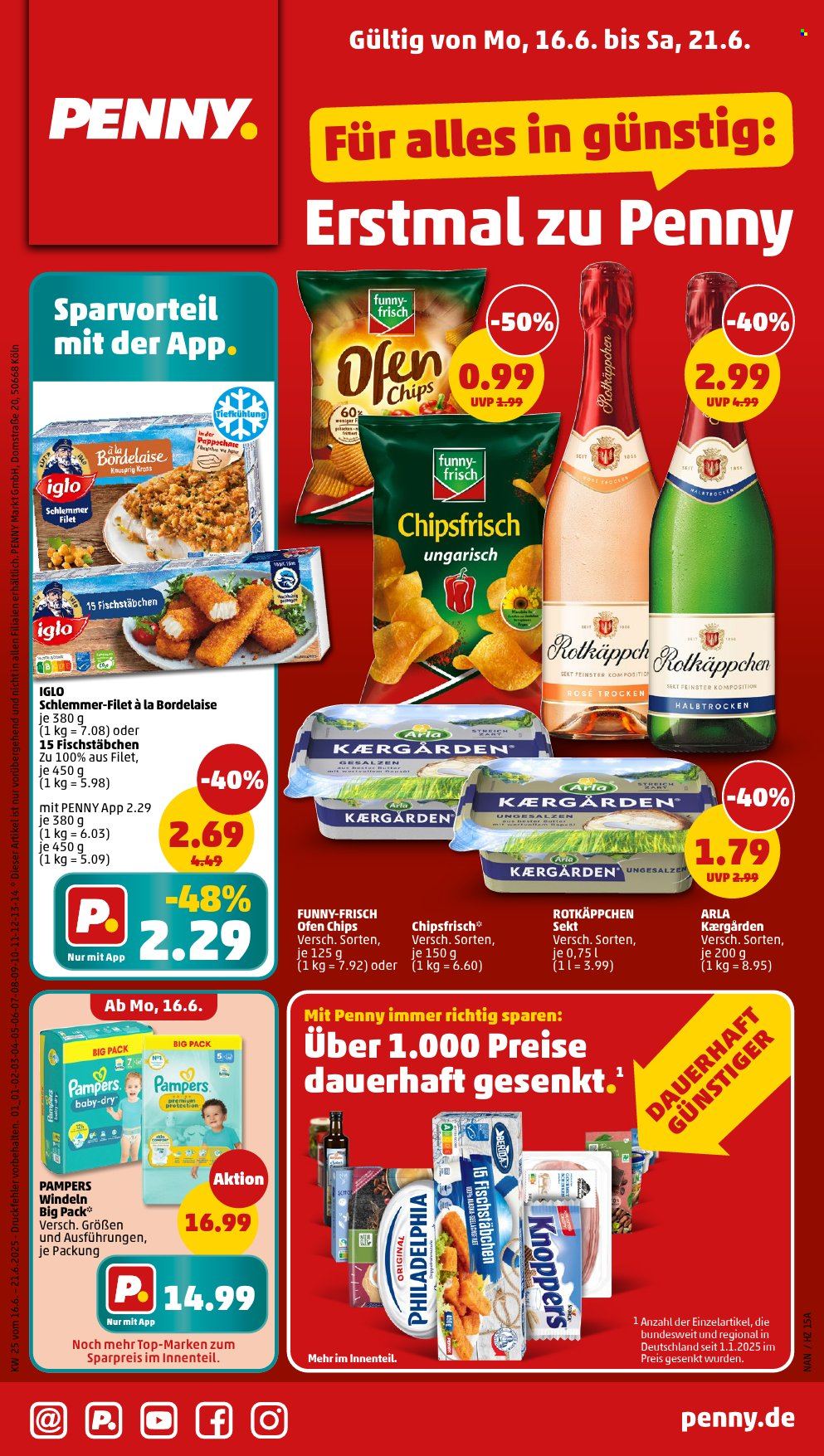Penny Prospekte  - 16.06.2025 - 21.06.2025. Seite 1