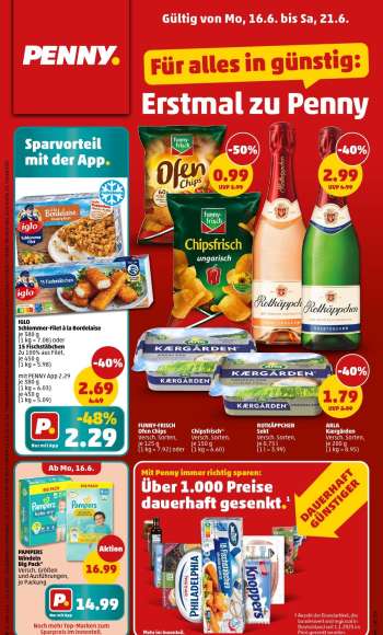 Prospekte Penny - 16.06.2025 - 21.06.2025.