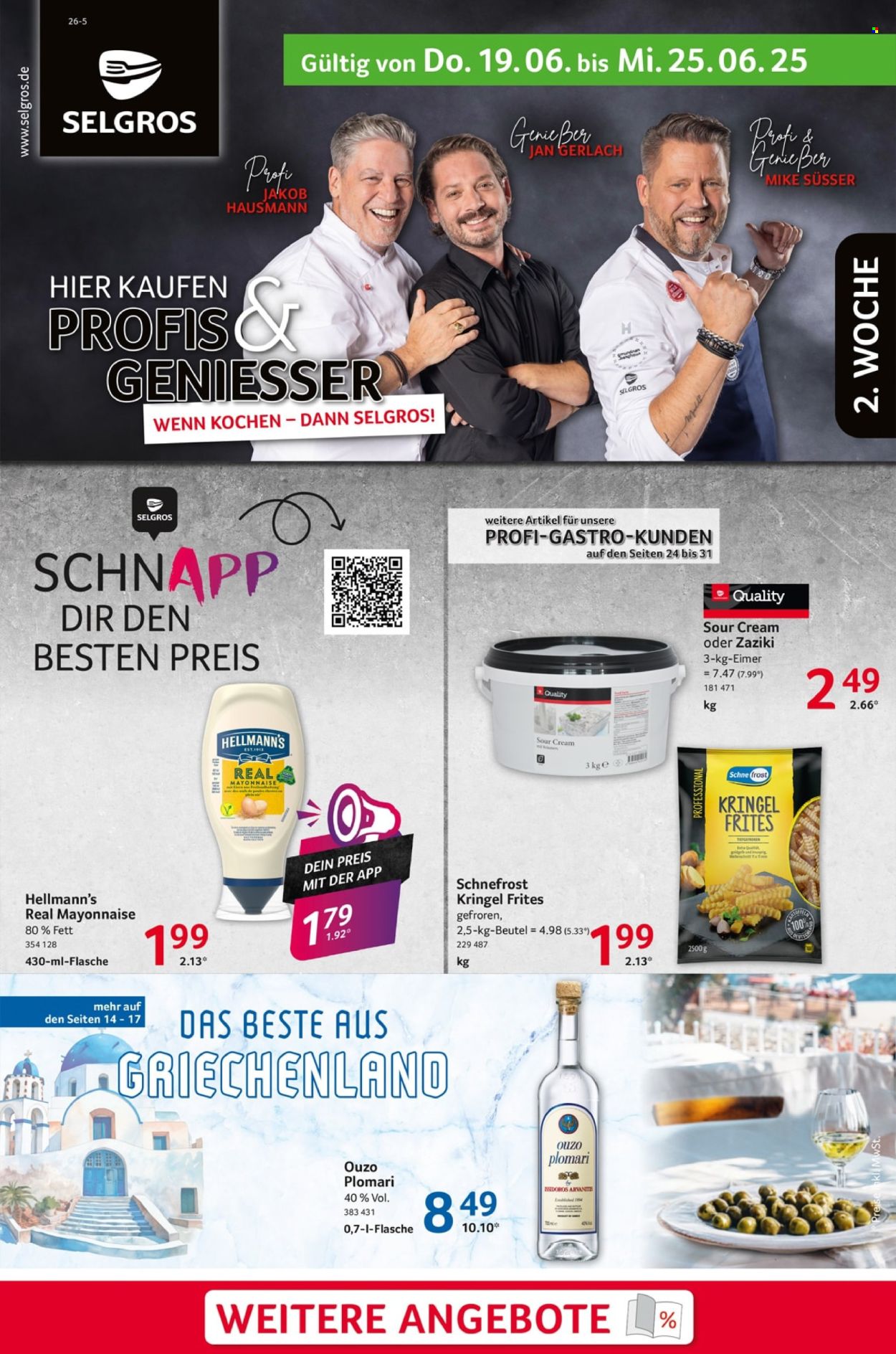 Selgros Prospekte  - 19.06.2025 - 25.06.2025. Seite 1