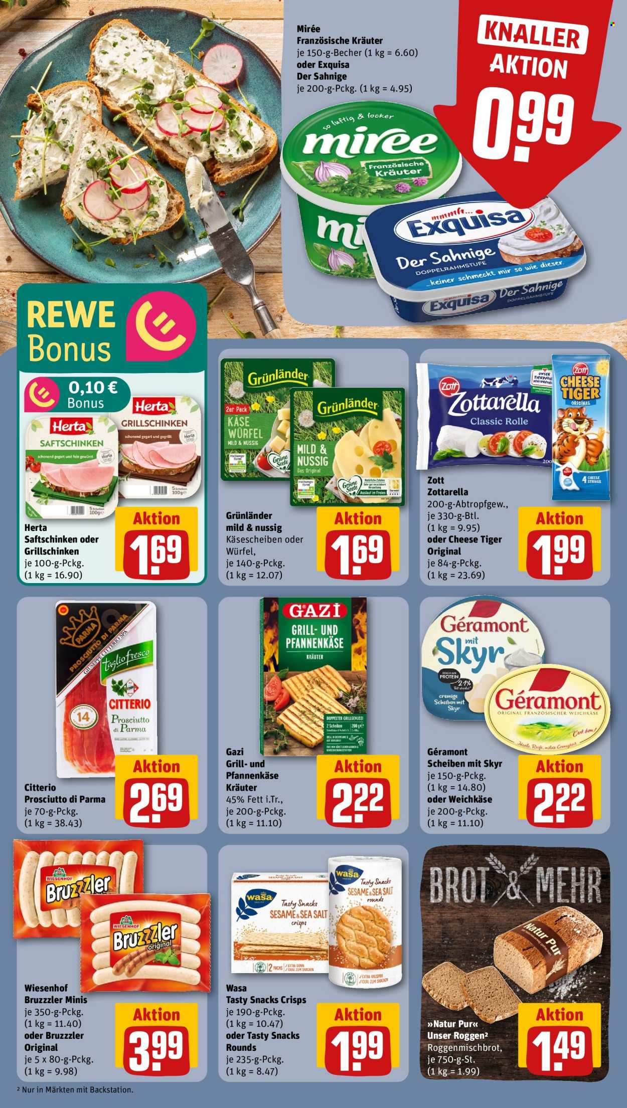 REWE Prospekte  - 16.06.2025 - 22.06.2025. Seite 12