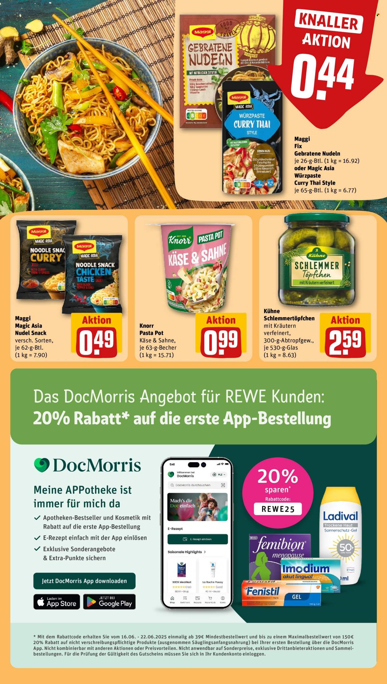 REWE Prospekte  - 16.06.2025 - 22.06.2025. Seite 22