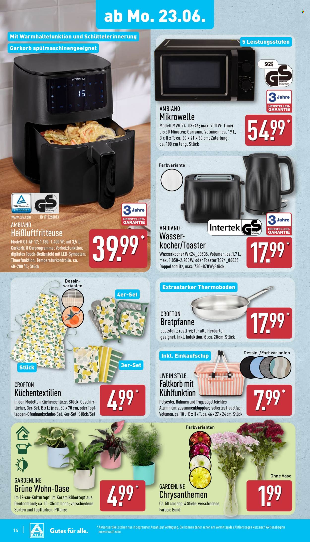 ALDI Nord Prospekte  - 23.06.2025 - 28.06.2025. Seite 18