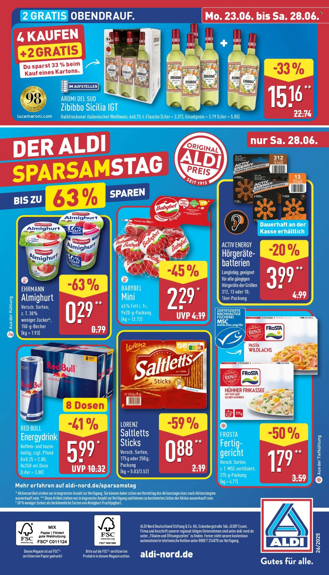 ALDI Nord Prospekte  - 23.06.2025 - 28.06.2025. Seite 36