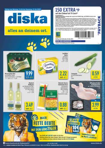 Prospekte Diska - 16.06.2025 - 21.06.2025.
