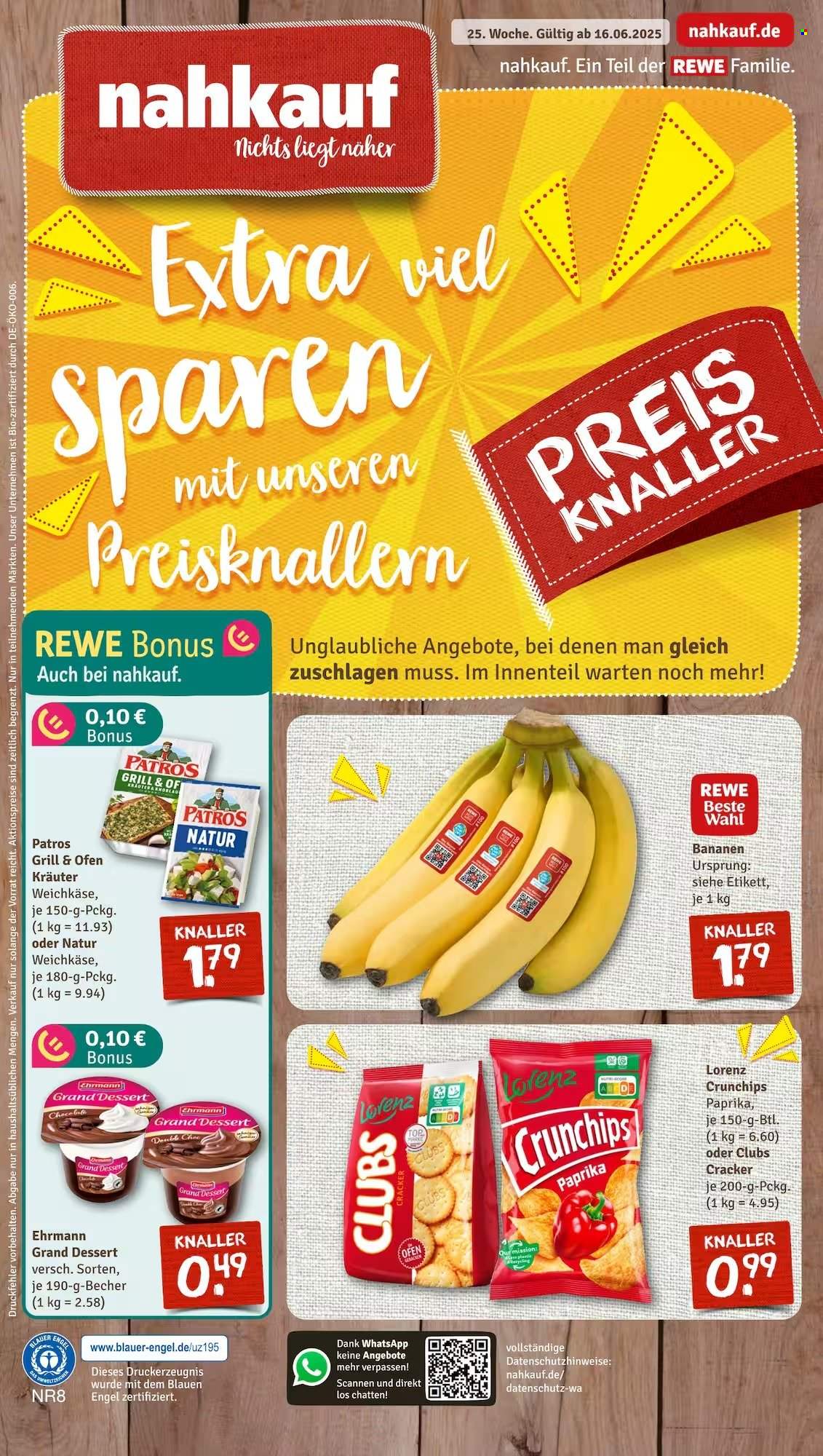 Nahkauf Prospekte  - 16.06.2025 - 21.06.2025. Seite 1