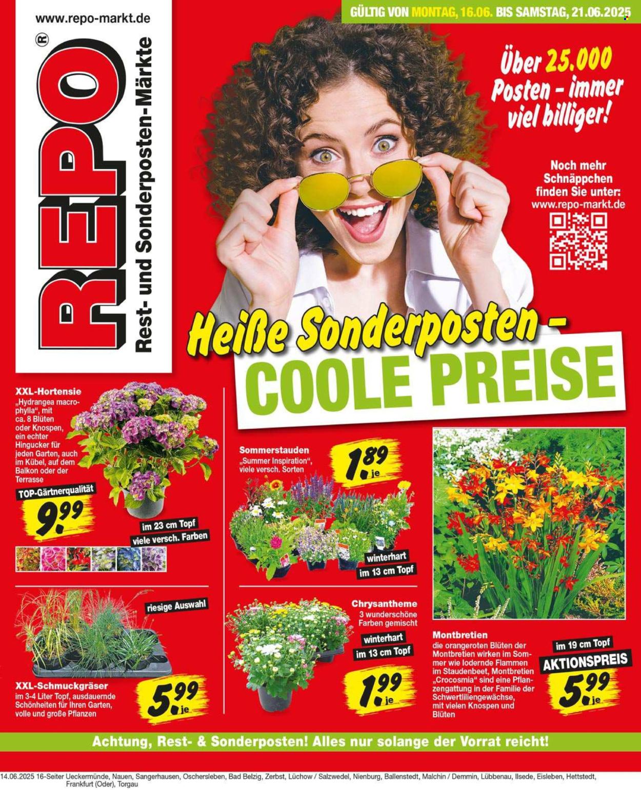 Repo Prospekte  - 16.06.2025 - 21.06.2025. Seite 1