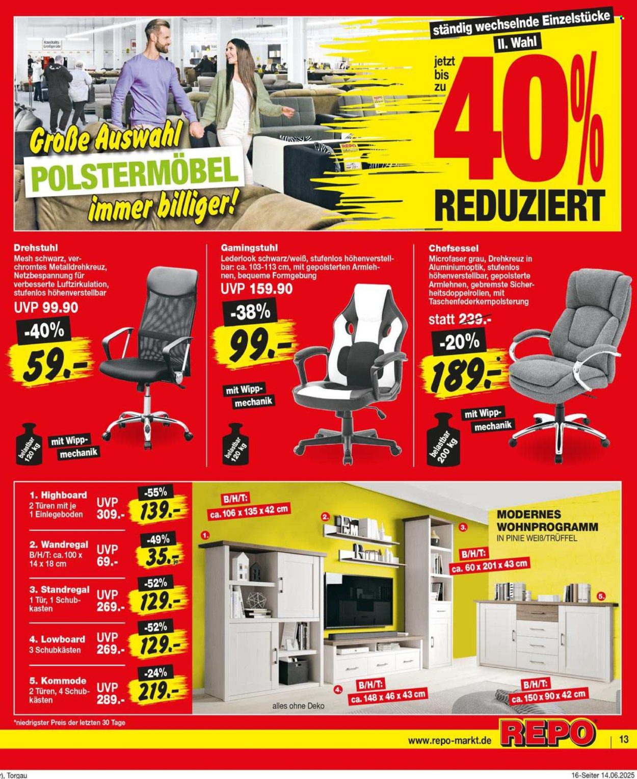 Repo Prospekte  - 16.06.2025 - 21.06.2025. Seite 13