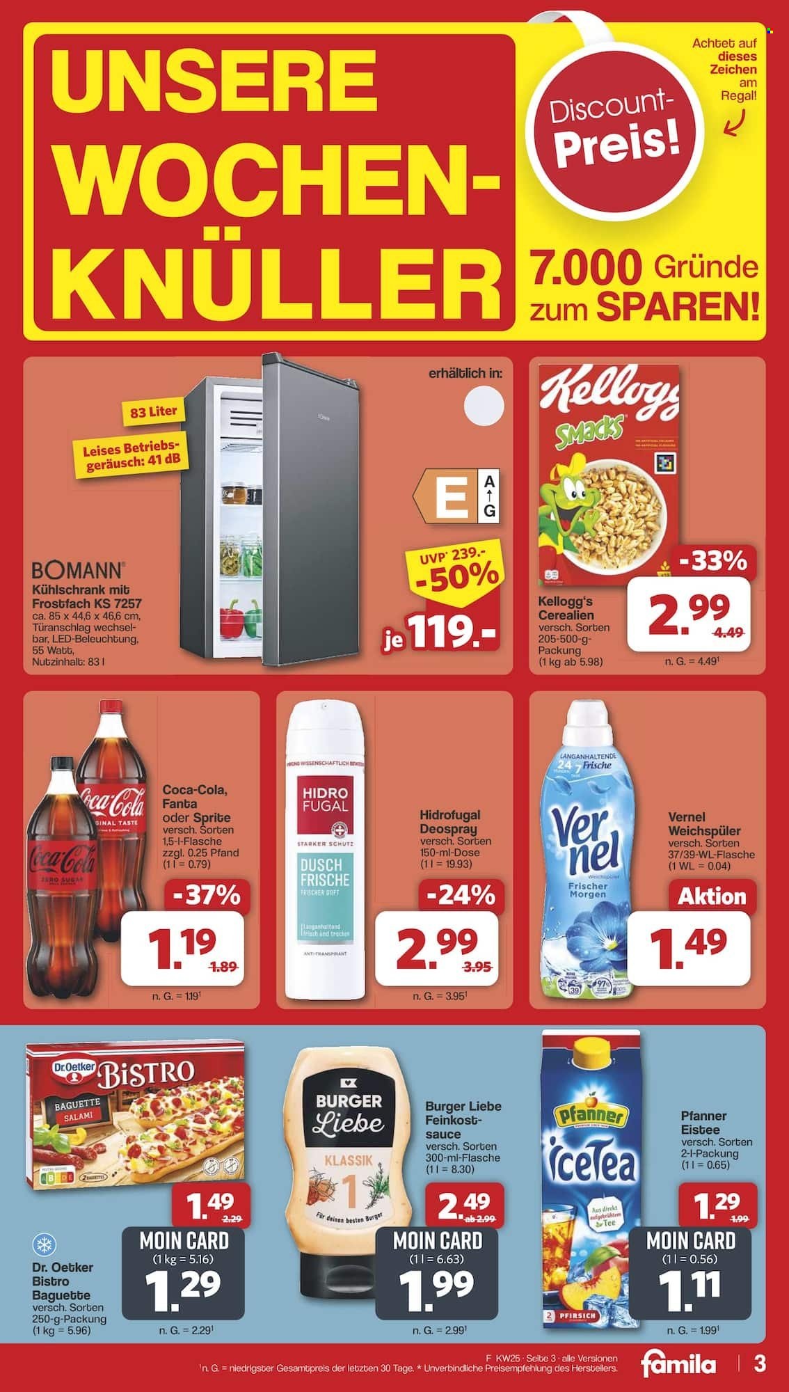 famila Prospekte  - 16.06.2025 - 21.06.2025. Seite 3