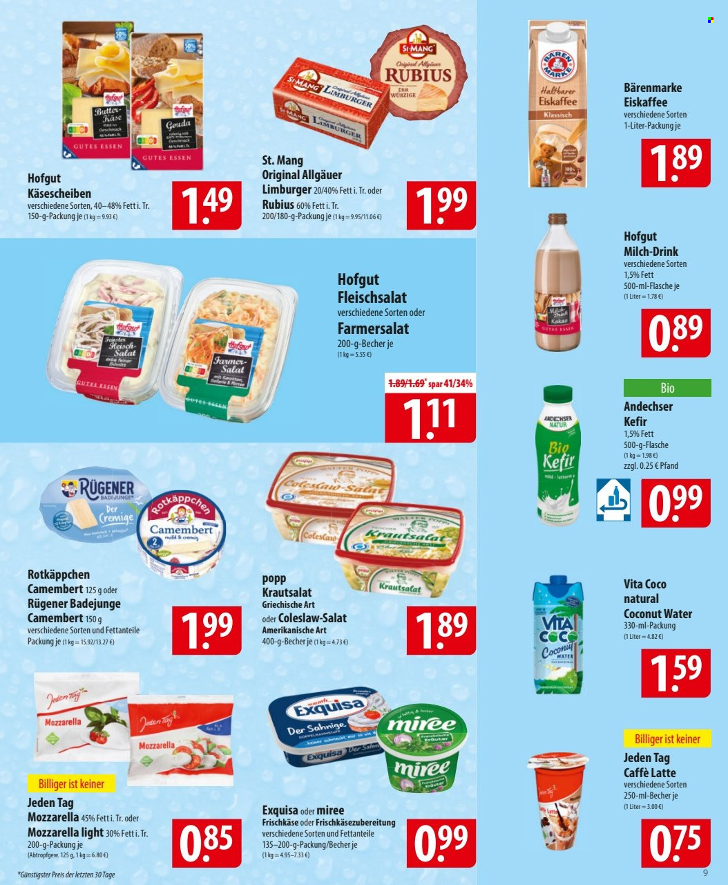famila Prospekte  - 16.06.2025 - 21.06.2025. Seite 9