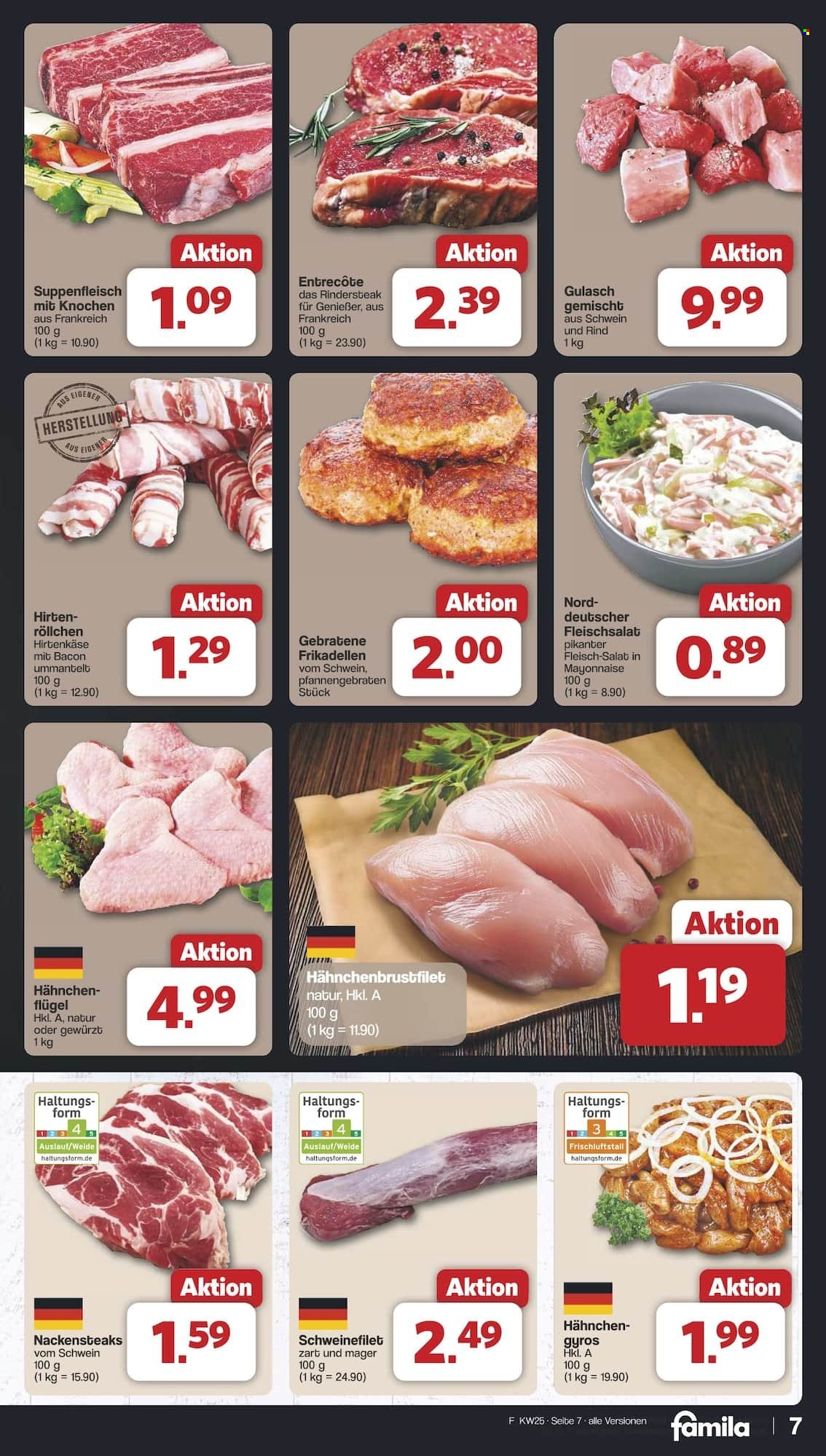famila Prospekte  - 16.06.2025 - 21.06.2025. Seite 7