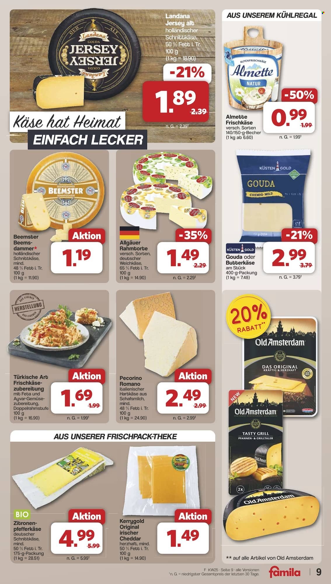 famila Prospekte  - 16.06.2025 - 21.06.2025. Seite 9