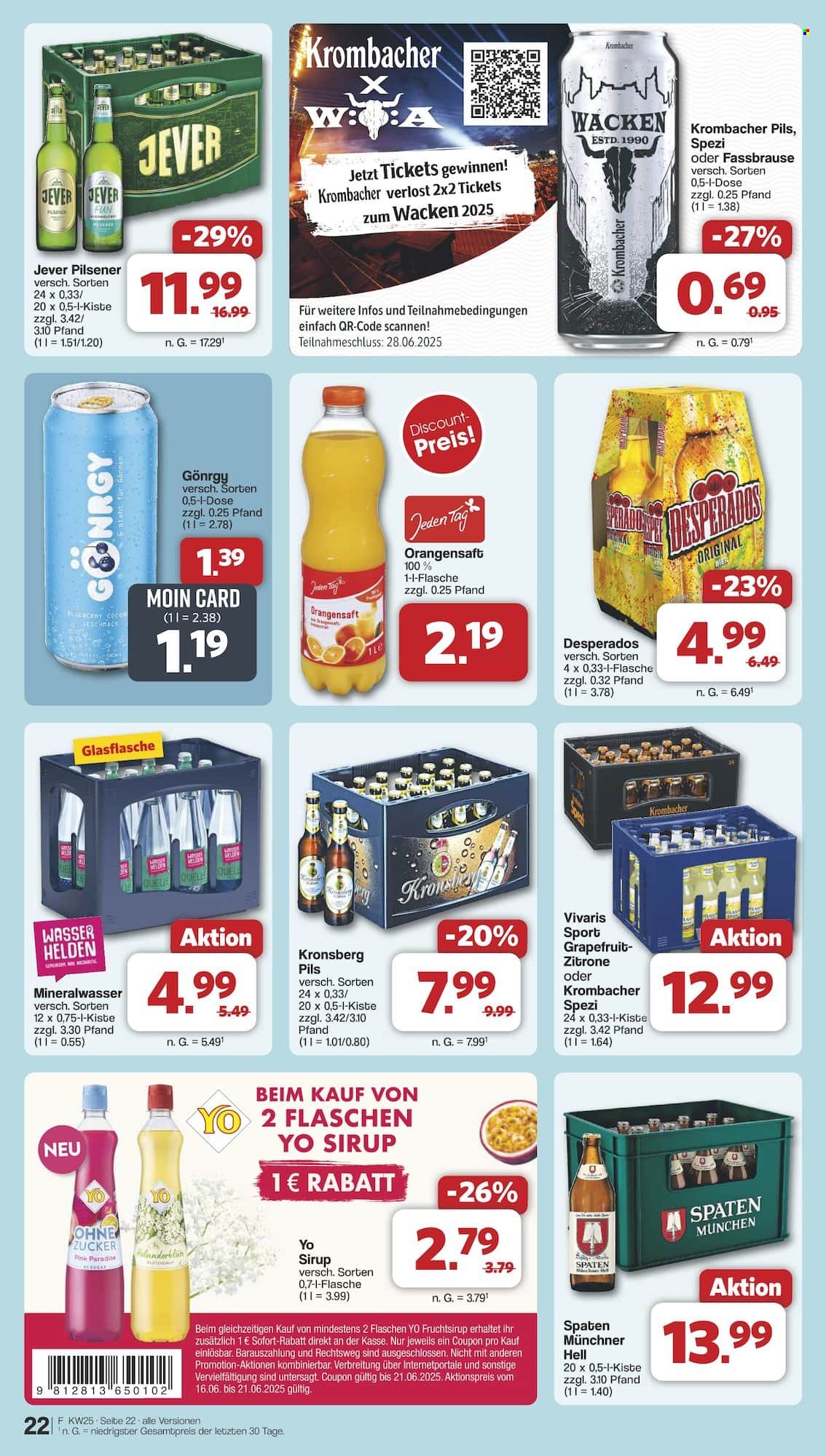 famila Prospekte  - 16.06.2025 - 21.06.2025. Seite 28