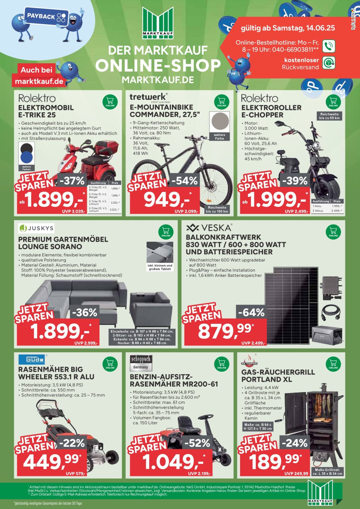 Marktkauf Prospekte  - 16.06.2025 - 21.06.2025. Seite 43