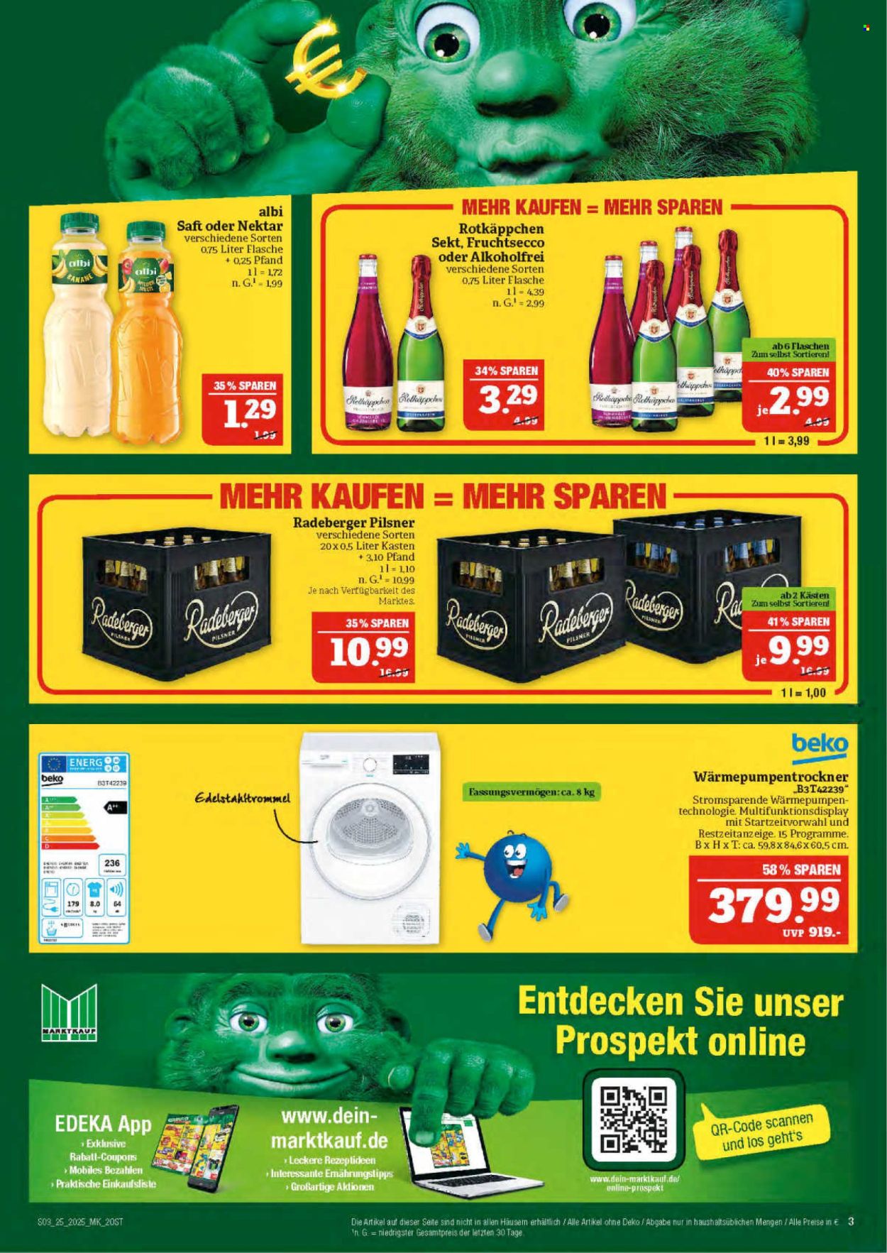 Marktkauf Prospekte  - 16.06.2025 - 21.06.2025. Seite 3