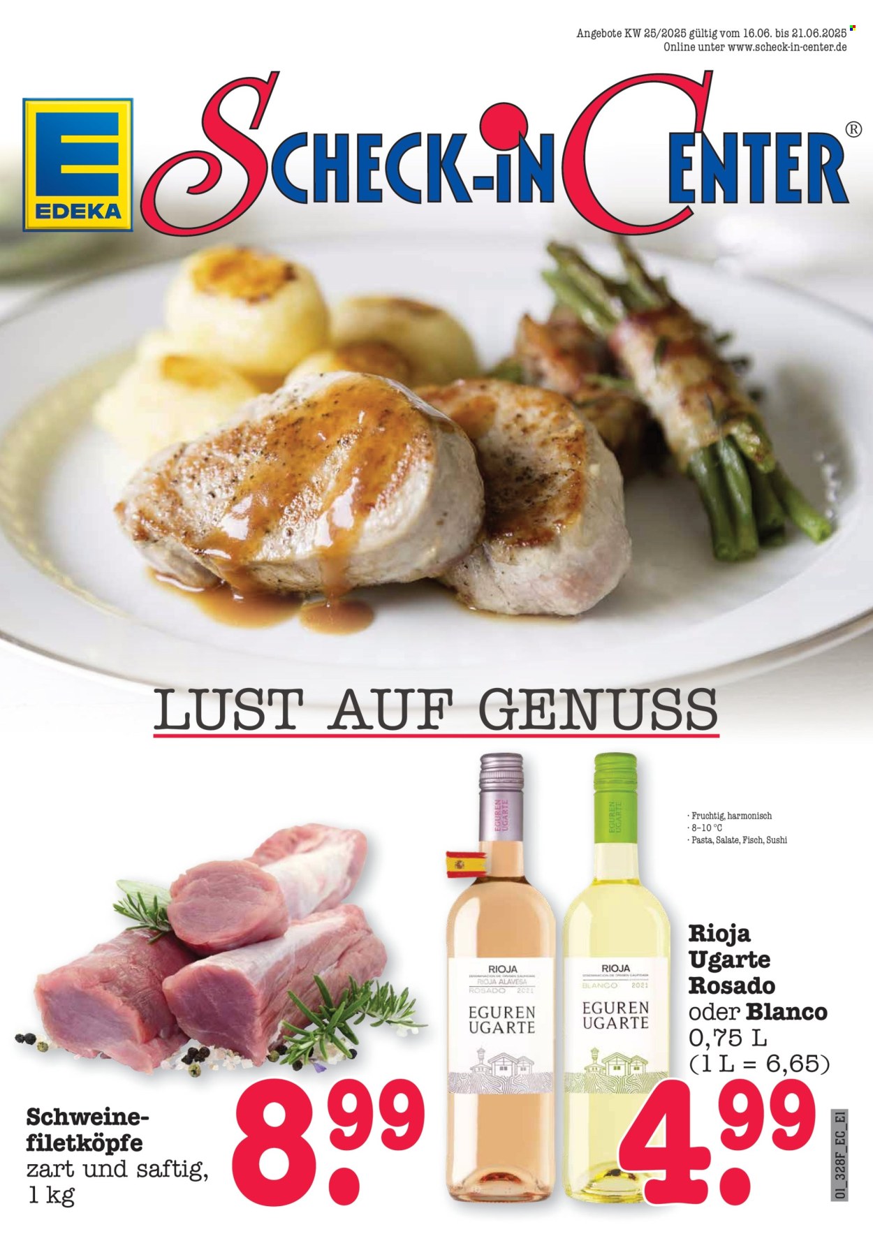 Scheck-in Prospekte  - 16.06.2025 - 21.06.2025. Seite 1