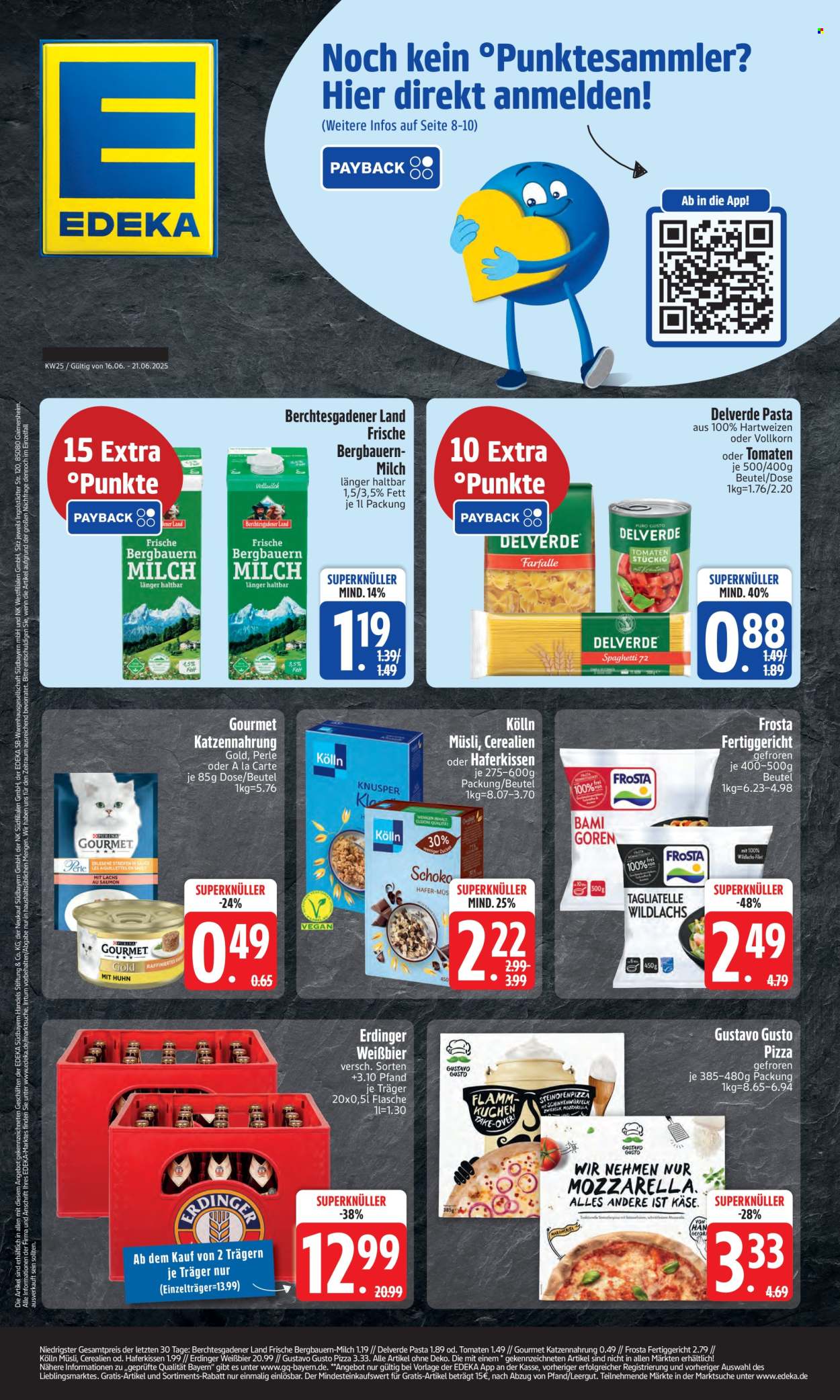 Edeka Prospekte  - 16.06.2025 - 21.06.2025. Seite 1