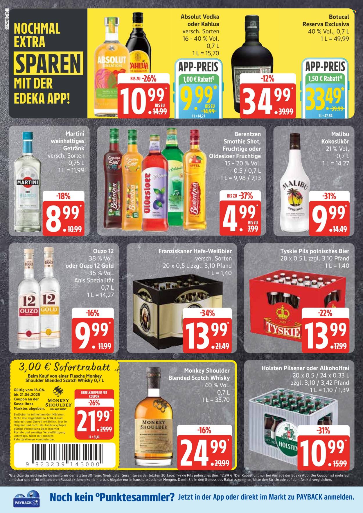 Edeka Prospekte  - 16.06.2025 - 21.06.2025. Seite 16