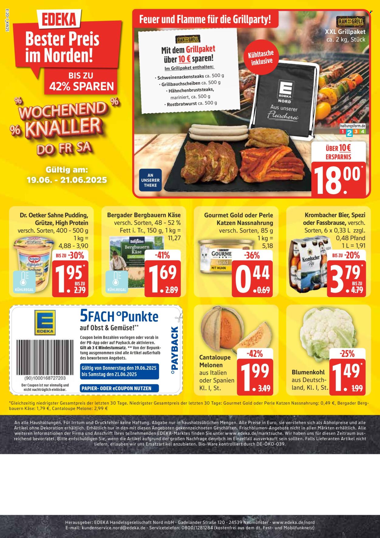 Edeka Prospekte  - 16.06.2025 - 21.06.2025. Seite 20