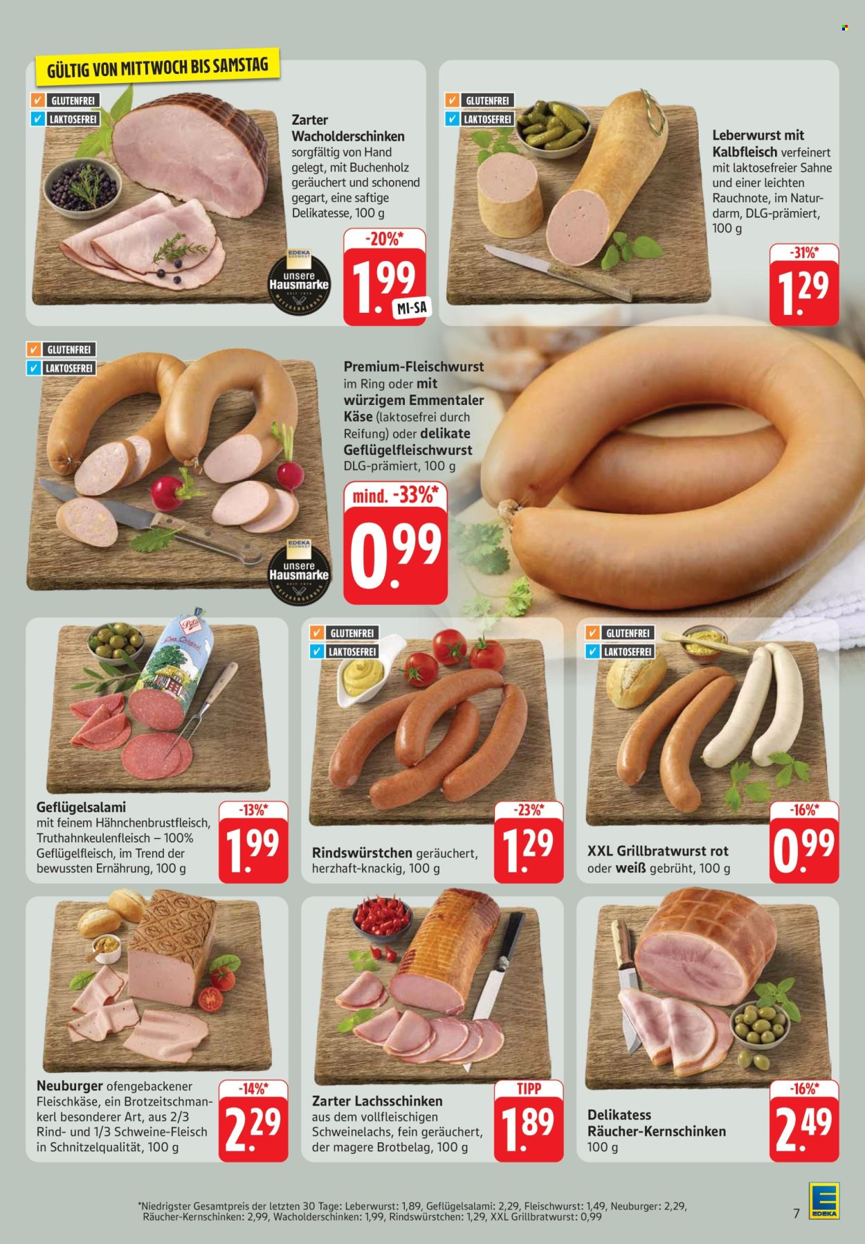 Edeka Prospekte  - 16.06.2025 - 21.06.2025. Seite 7