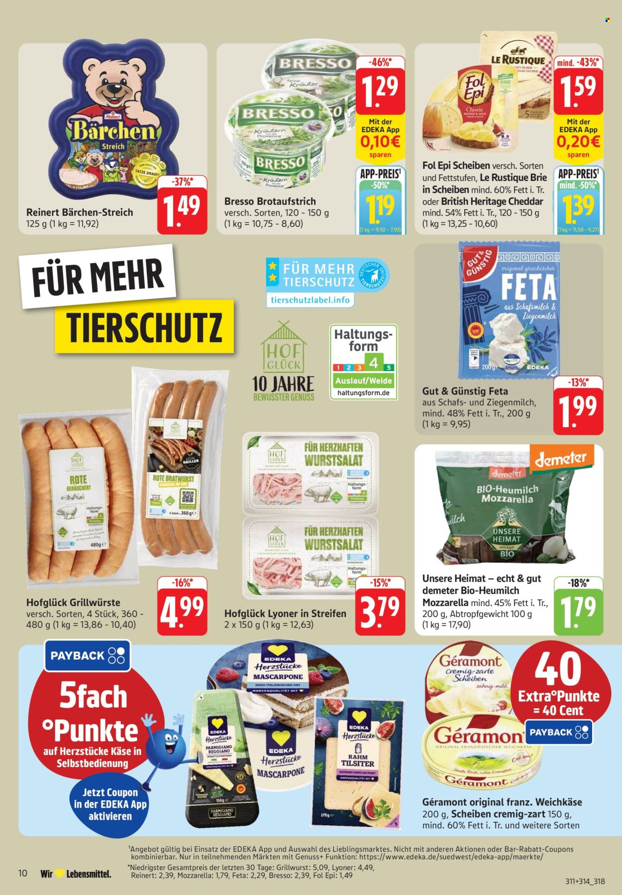 Edeka Prospekte  - 16.06.2025 - 21.06.2025. Seite 10