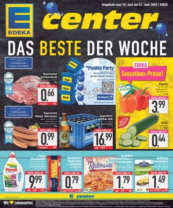Prospekte Edeka - 16.06.2025 - 21.06.2025.