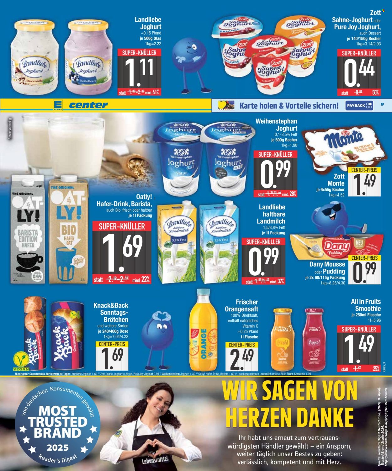 Edeka Prospekte  - 16.06.2025 - 21.06.2025. Seite 9