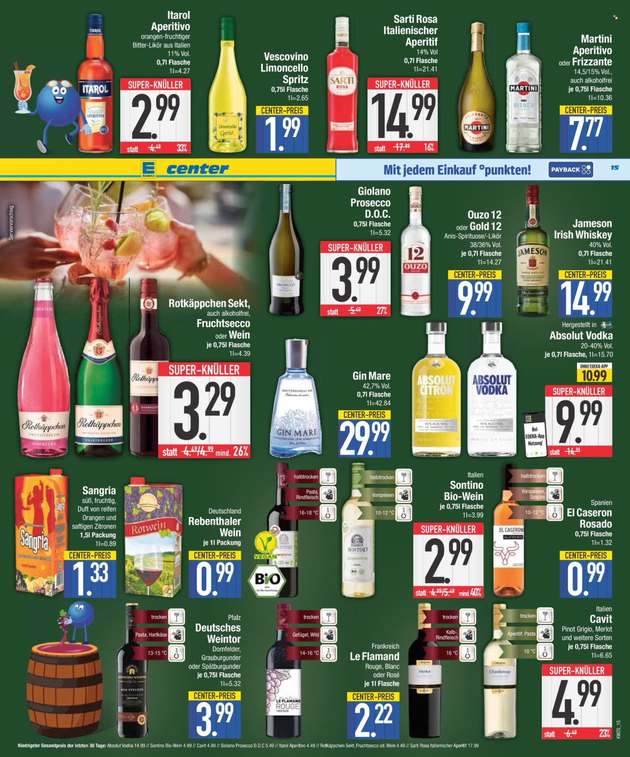 Edeka Prospekte  - 16.06.2025 - 21.06.2025. Seite 15