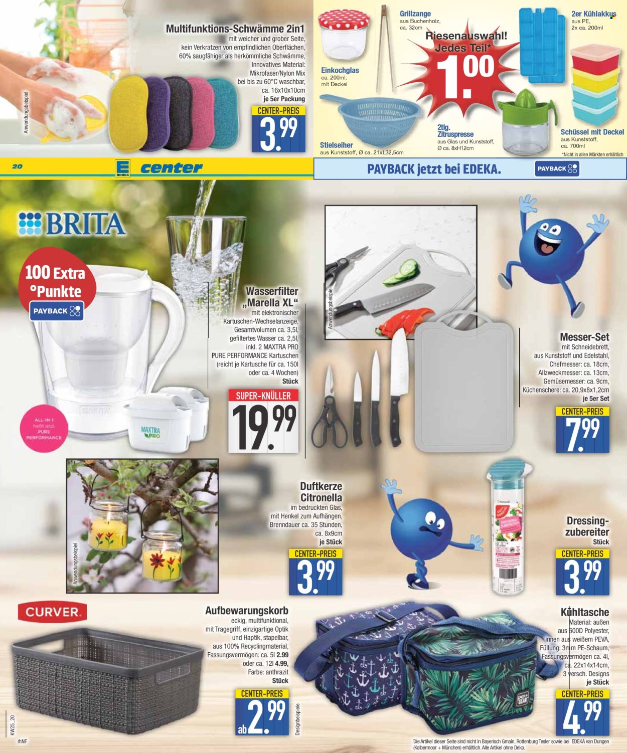 Edeka Prospekte  - 16.06.2025 - 21.06.2025. Seite 20