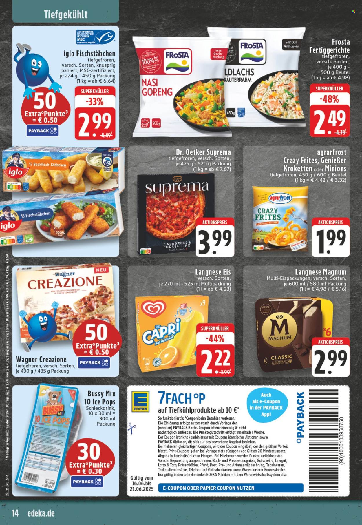 Edeka Prospekte  - 16.06.2025 - 21.06.2025. Seite 14