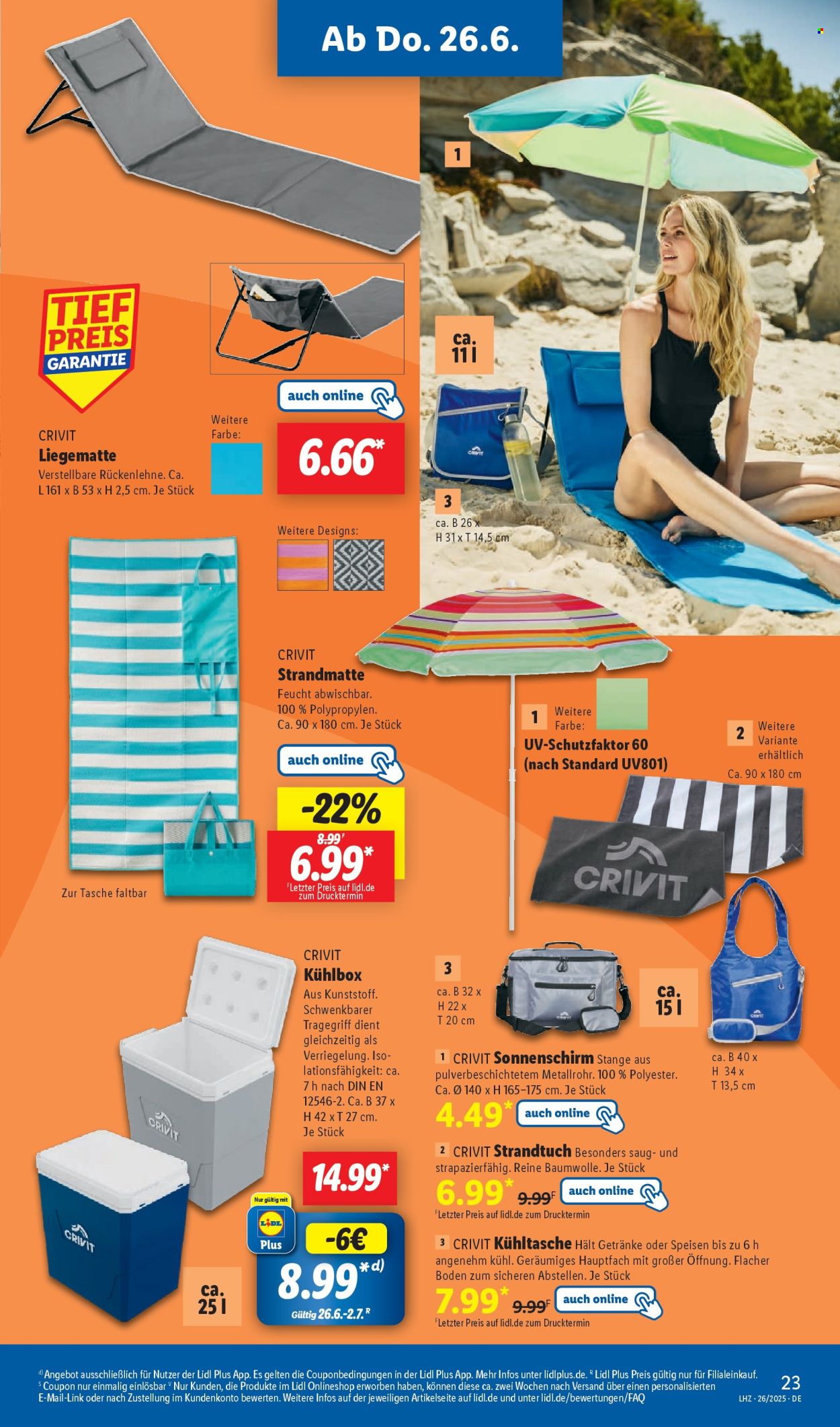 Lidl Prospekte  - 23.06.2025 - 28.06.2025. Seite 31