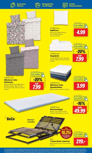 thumbnail - LIVARNO home Steppdecke