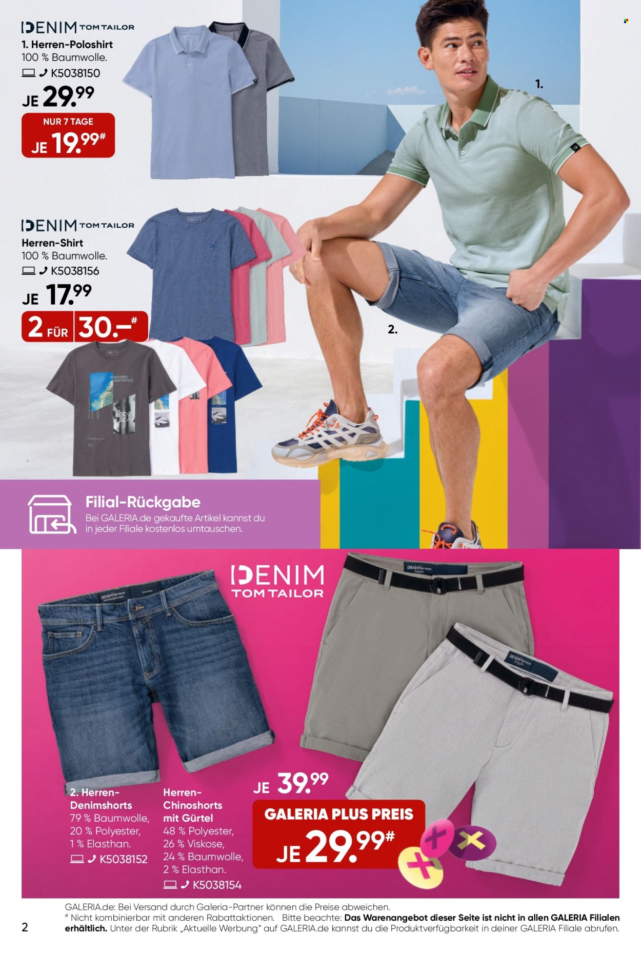 GALERIA Karstadt Kaufhof Prospekte  - 16.06.2025 - 22.06.2025. Seite 2