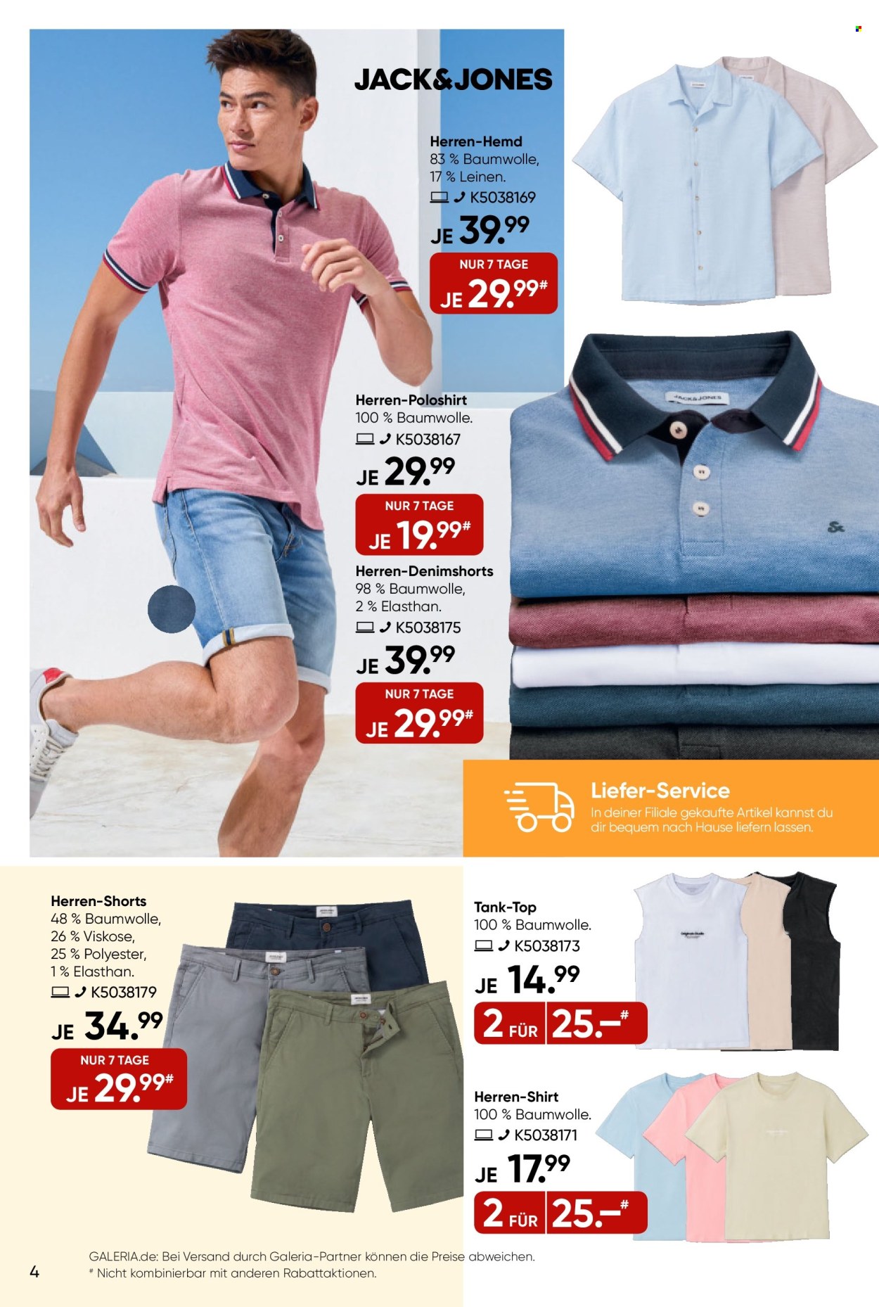 GALERIA Karstadt Kaufhof Prospekte  - 16.06.2025 - 22.06.2025. Seite 4