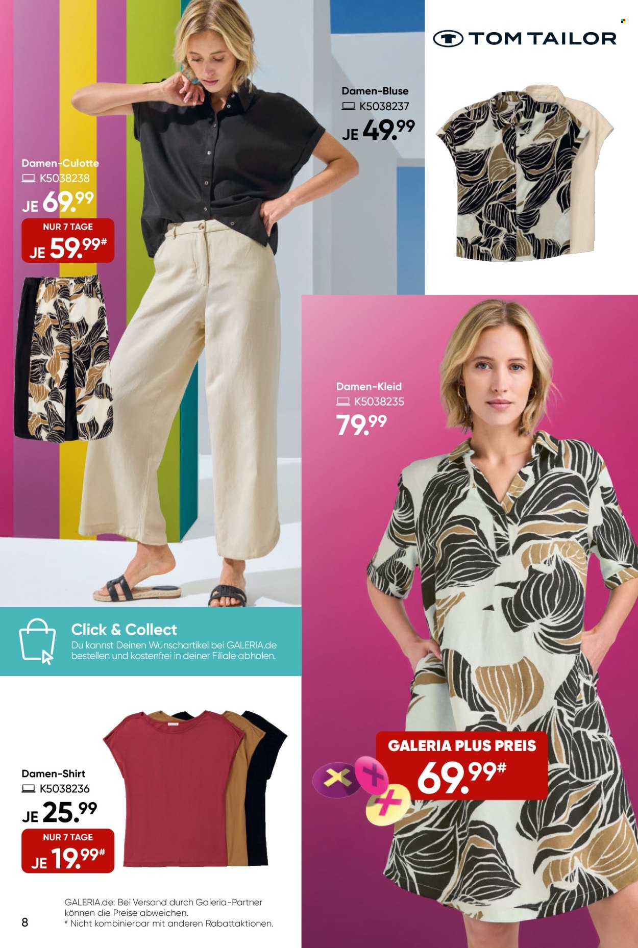 GALERIA Karstadt Kaufhof Prospekte  - 16.06.2025 - 22.06.2025. Seite 8