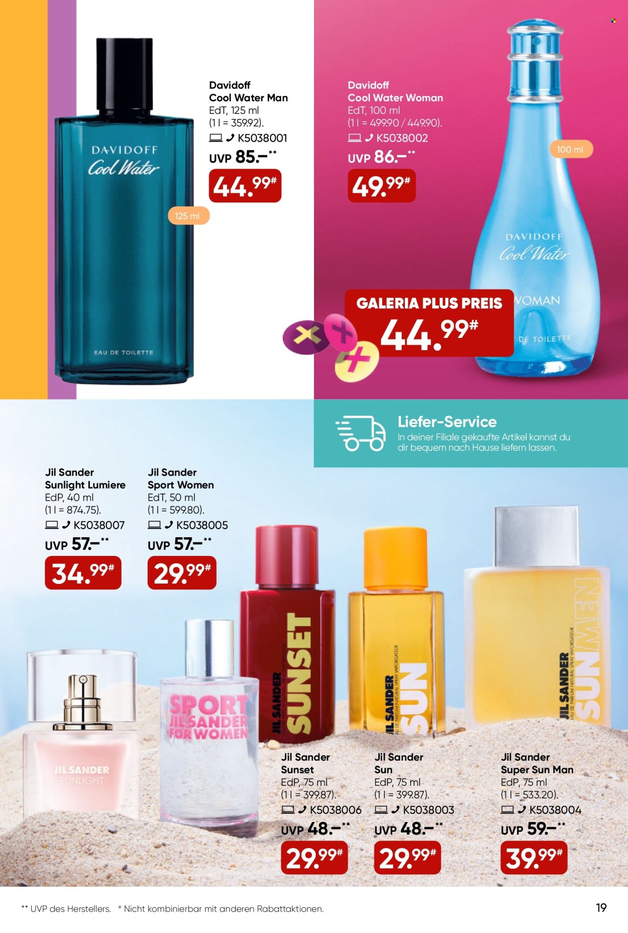GALERIA Karstadt Kaufhof Prospekte  - 16.06.2025 - 22.06.2025. Seite 19