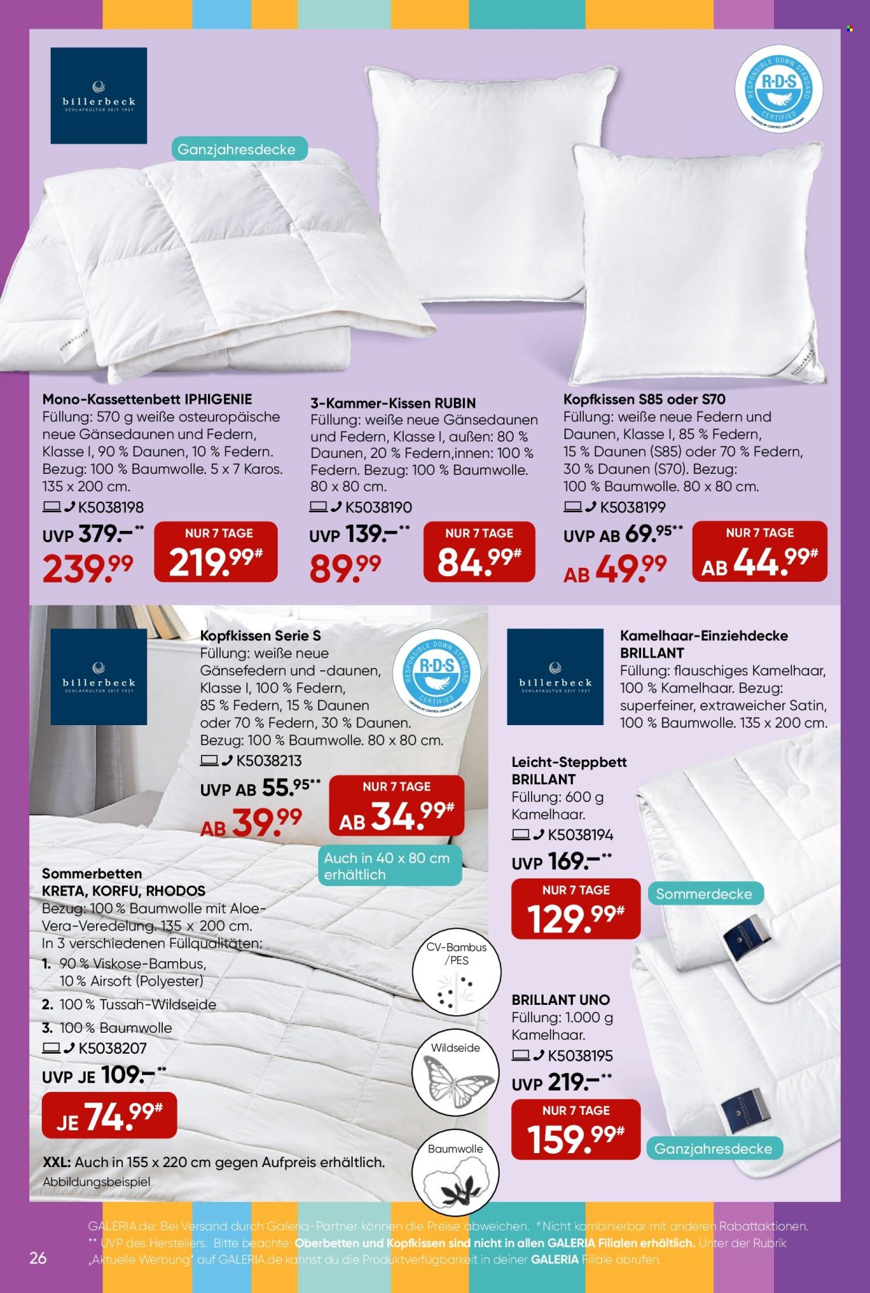 GALERIA Karstadt Kaufhof Prospekte  - 16.06.2025 - 22.06.2025. Seite 26