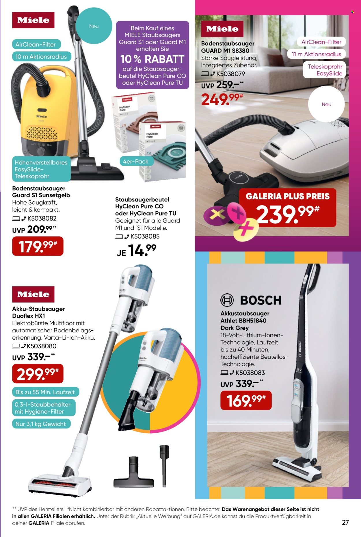 GALERIA Karstadt Kaufhof Prospekte  - 16.06.2025 - 22.06.2025. Seite 27