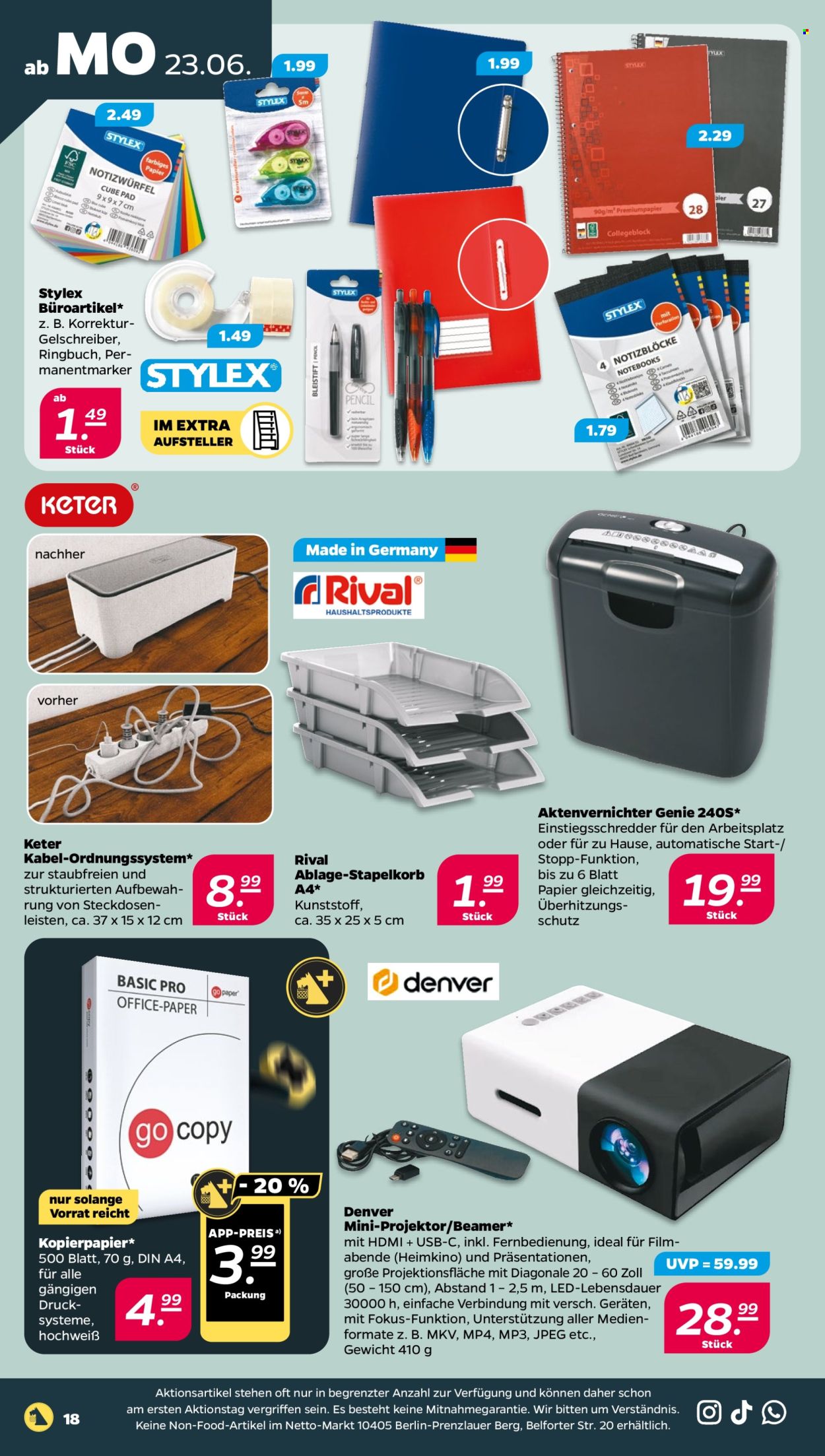 Netto Prospekte  - 23.06.2025 - 28.06.2025. Seite 22