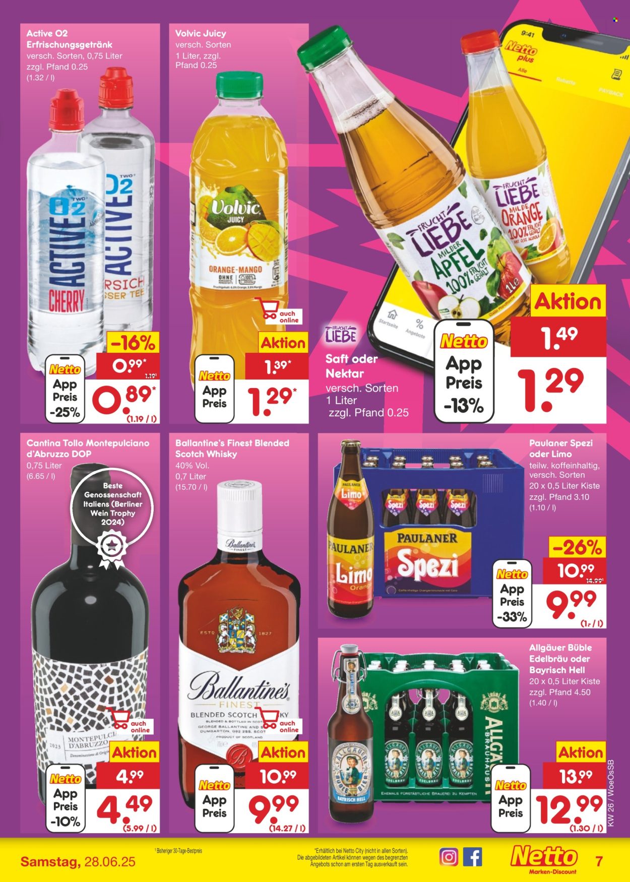 Netto Marken-Discount Prospekte  - 23.06.2025 - 28.06.2025. Seite 7