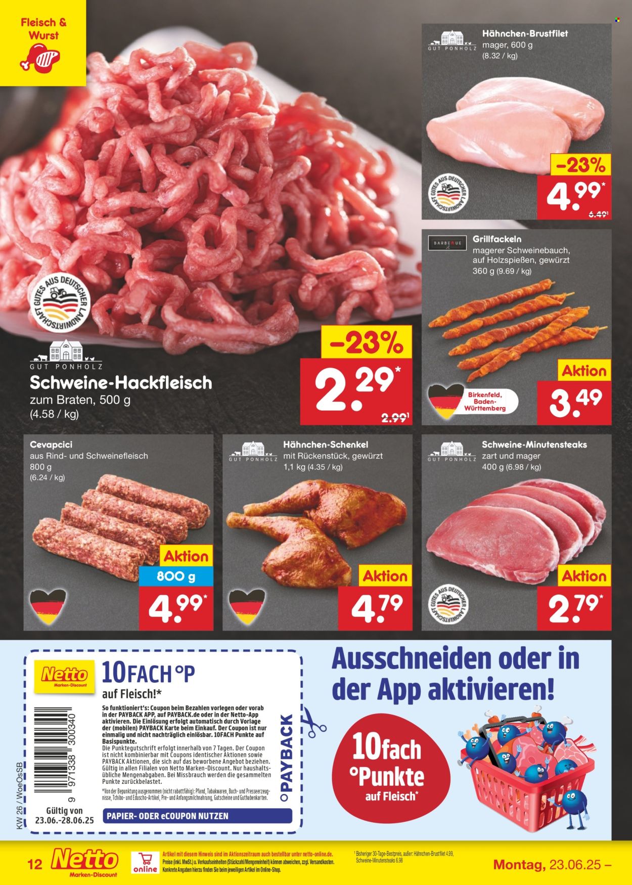 Netto Marken-Discount Prospekte  - 23.06.2025 - 28.06.2025. Seite 18