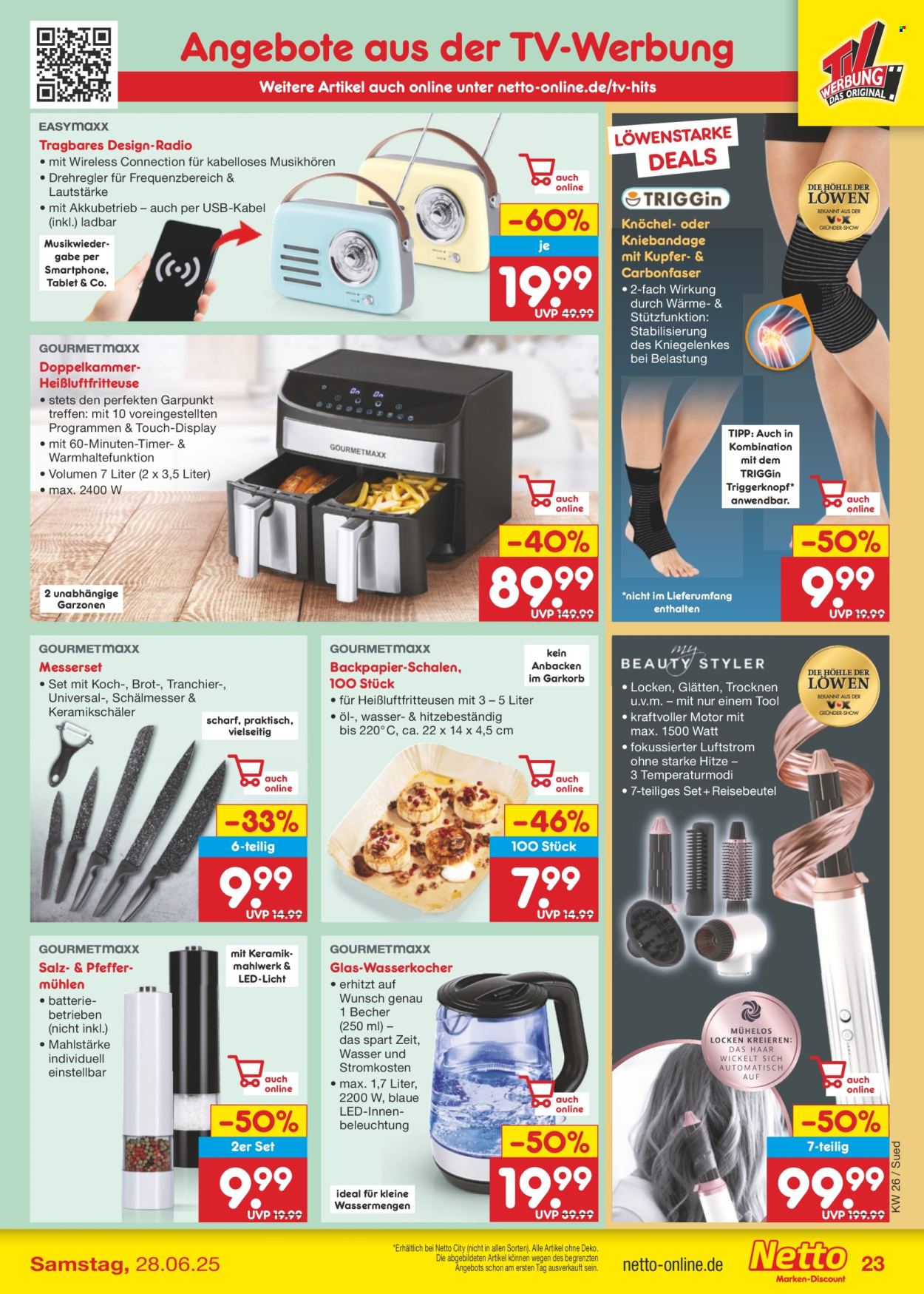 Netto Marken-Discount Prospekte  - 23.06.2025 - 28.06.2025. Seite 31