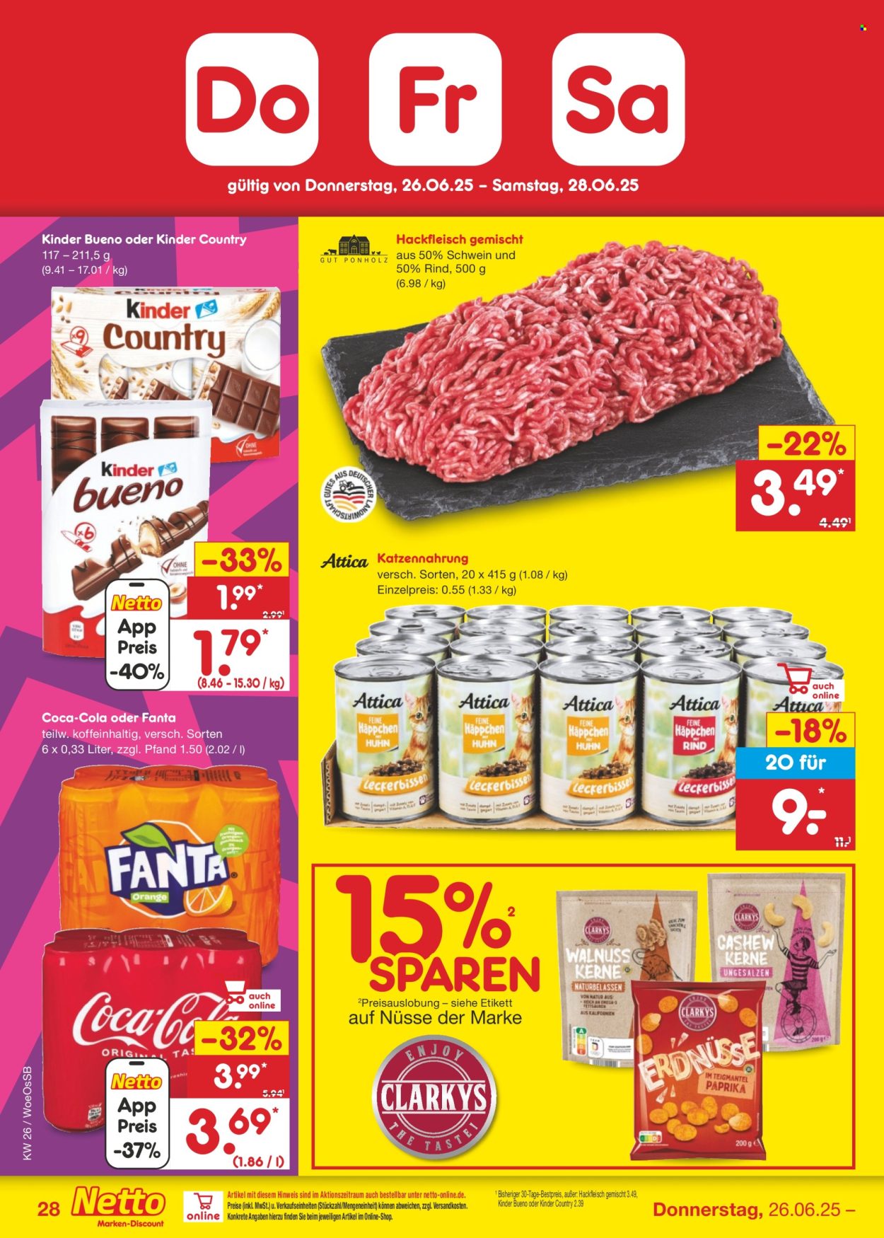 Netto Marken-Discount Prospekte  - 23.06.2025 - 28.06.2025. Seite 42