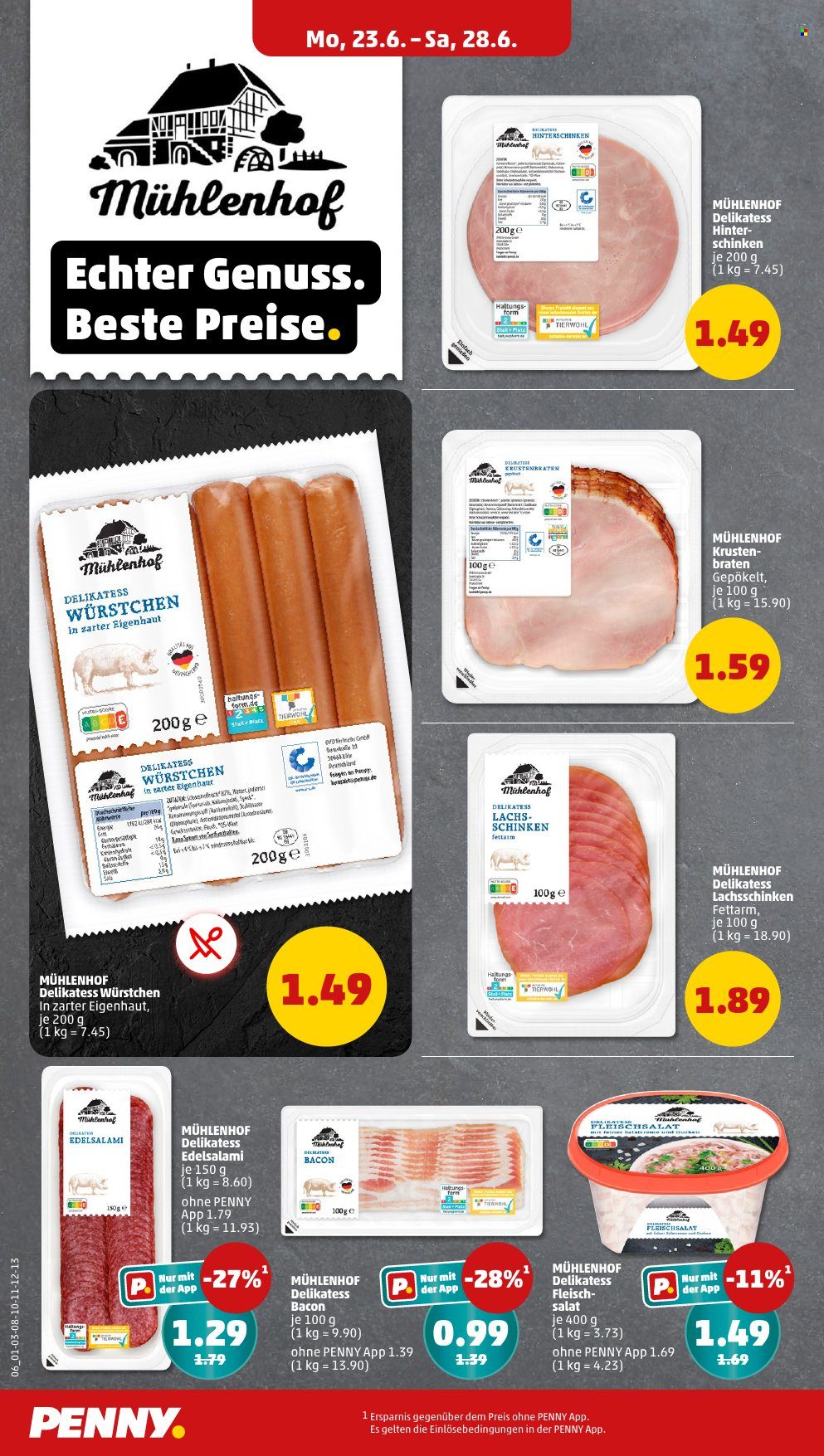 Penny Prospekte  - 23.06.2025 - 28.06.2025. Seite 6