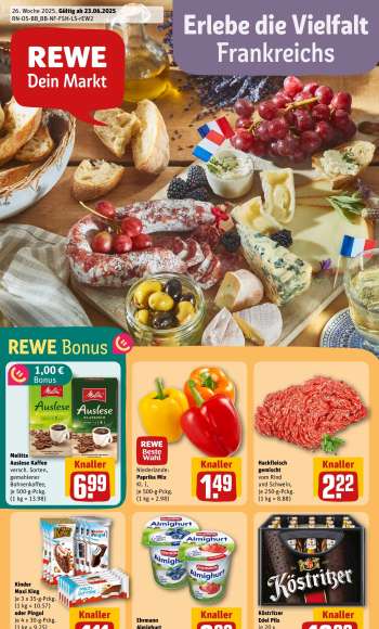 Prospekte REWE - 23.06.2025 - 29.06.2025.